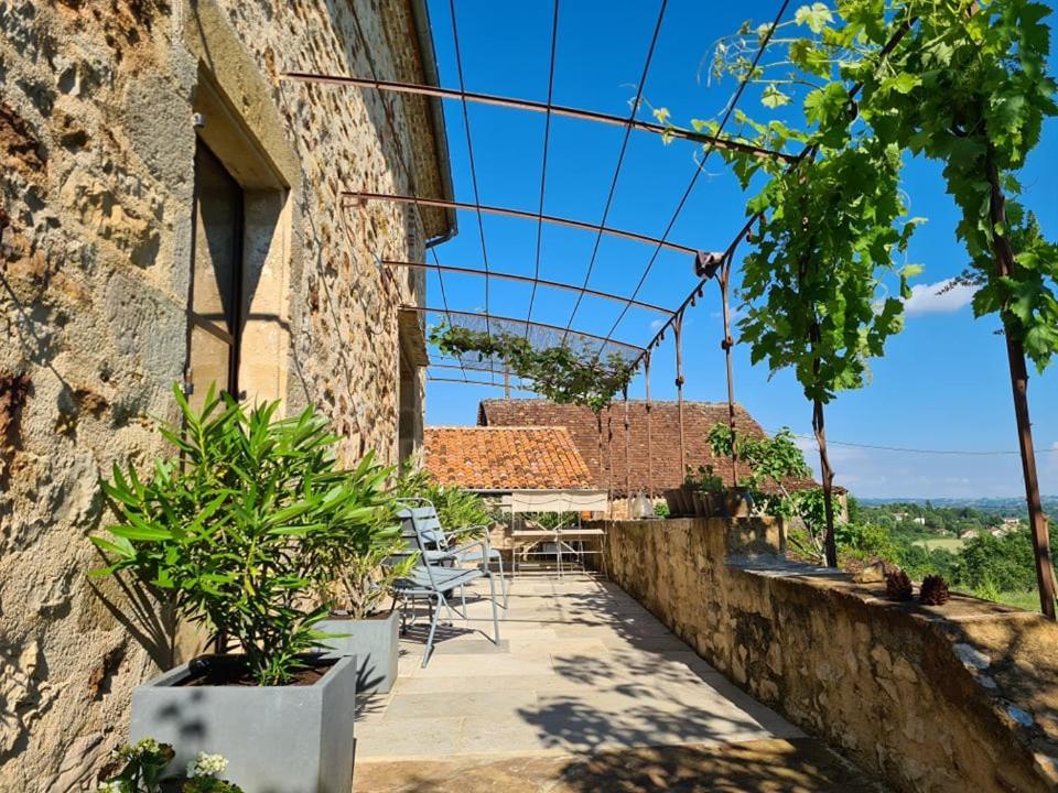 Les Peyronnies Villa Figeac Exterior photo